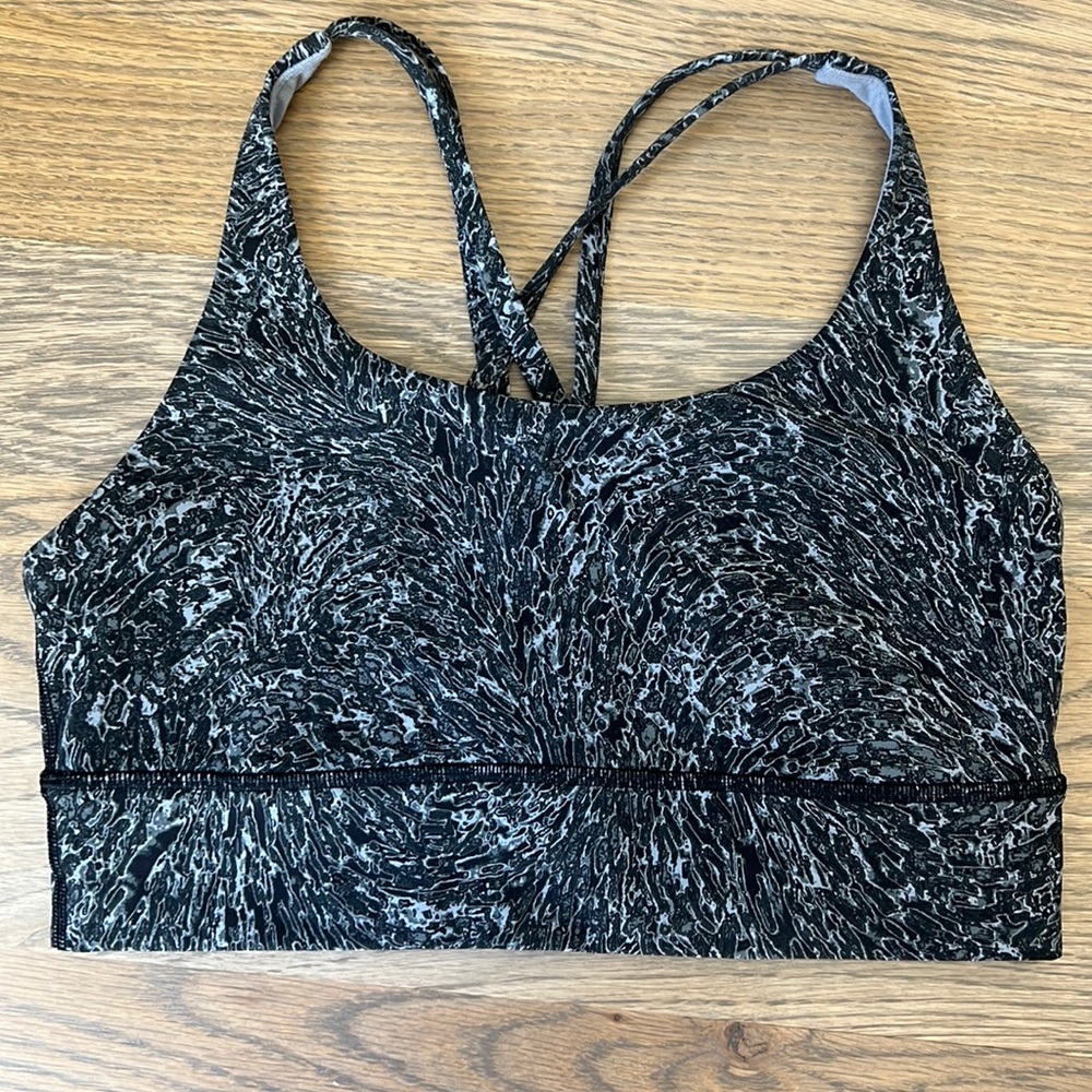Like New Lululemon LL Energy Bra Size 8